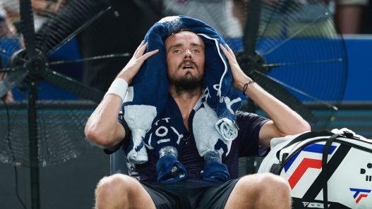Daniil Medvedev à Shanghai. (Lintao Zhang/Getty Images)
