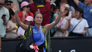 Alexandra Eala est la tête de série n°3 à Singapour. (Getty Images)