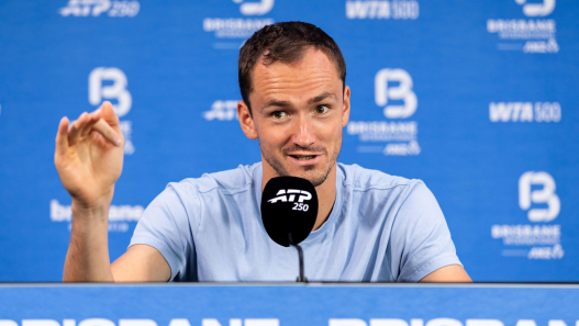 À Brisbane, Daniil Medvedev revient sur le duopole Alcaraz-Sinner et leur domination (Alamy)