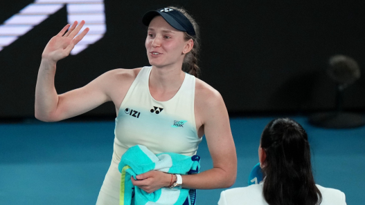Elena Rybakina est de retour dans le top 3 WTA grâce à sa finale à l'Open d'Australie (Alamy)