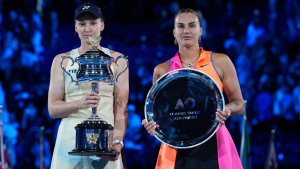 Aryna Sabalenka et Elena Rybakina seront les deux premières têtes de série à Roland-Garros. (Getty Images)