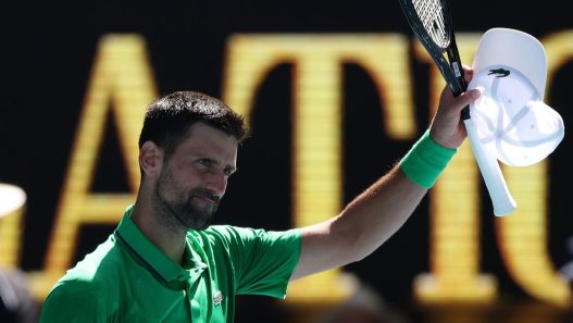 Novak Djokovic à Melbourne. (Morgan Hancock/Getty Images)