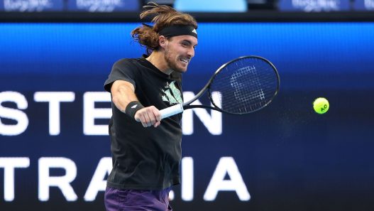 Stefanos Tsitsipas est prêt à démarrer sa saison 2026 (Paul Kane/Getty Images)