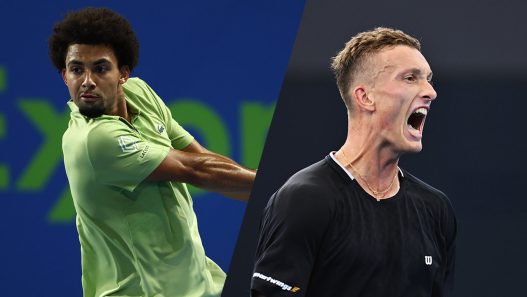 Arthur Fils et Jiri Lehecka s'affronteront en quarts de finale du tournoi ATP 500 de Doha (Getty Images)