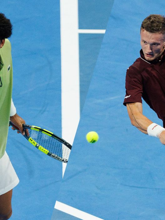 Arthur Fils et Jiri Lehecka vont se retrouver au premier tour du tournoi ATP 500 de Dubaï (Getty Images)