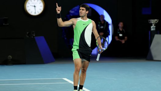 Carlos Alcaraz savour à l'Open d'Australie 2026