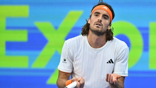 En cas de perte au premier tour, Stefanos Tsitsipas risque de descendre au-delà de la 50e place mondiale (Alamy)