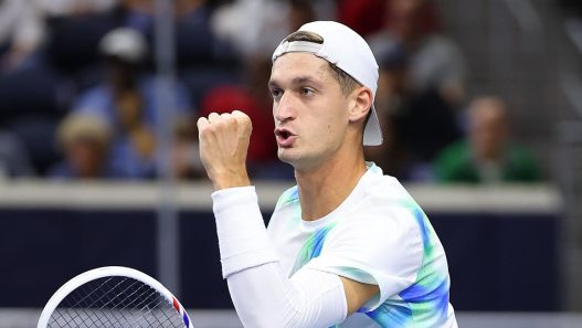 Terence Atmane sur le court (Sam Hodde/Getty Images)