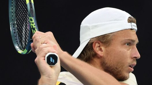 Alexandre Muller affrontait Matteo Arnaldi ce dimanche à Monte-Carlo - (Image d'illustration - Morgan Hancock/Getty Images)