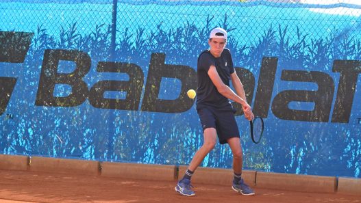 Amaury Abbas est le 5e meilleur joueur français chez les juniors (ITF Junior Cap d'Ail)