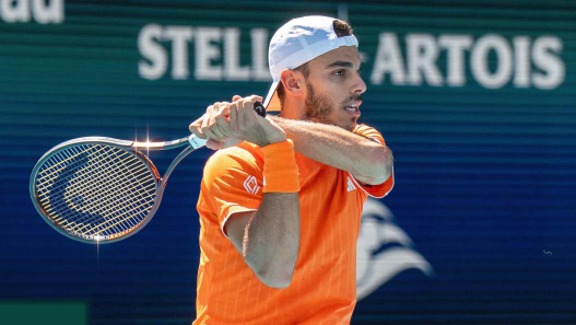 Grosse déception pour Fran Cerúndolo après la défaite contre Sascha Zverev (Getty Images)