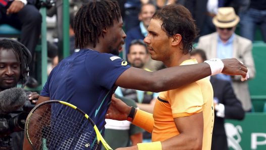 En 2016 à Monte-Carlo, Rafael Nadal et Gaël Monfils s'étaient livrés une bataille de légende - (Reuters)