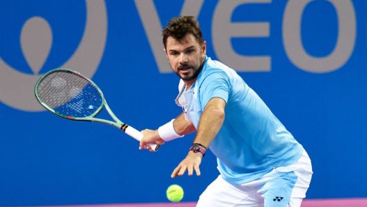 Stan Wawrinka à Montpellier en 2026. (Valentina Claret/Icon Sport via Getty Images)