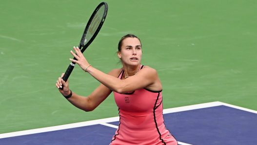 Aryna Sabalenka a facilement battu Jaqueline Cristian à Indian Wells. (Getty Images)