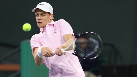 Jannik Sinner défiera Corentin Moutet ce lundi. (Getty Images)