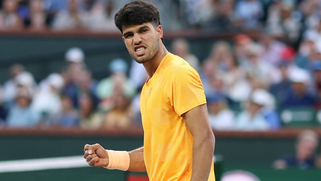 Carlos Alcaraz défiera Joao Fonseca ce vendredi à Miami. (Getty Images)