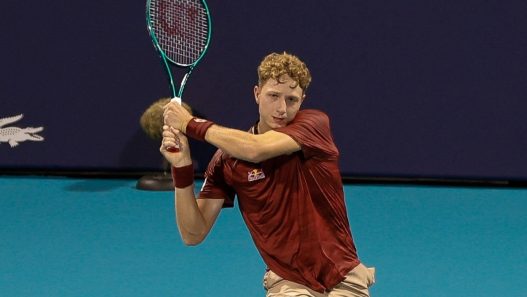Martin Landaluce à Miami en 2026. (Chris Arjoon/Icon Sportswire via Getty Images)