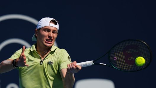 Ugo Humbert à Miami en 2026. (Rich Storry/Getty Images)