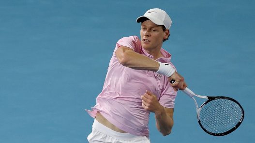 Jannik Sinner à Miami en 2026. (Matthew Stockman/Getty Images)