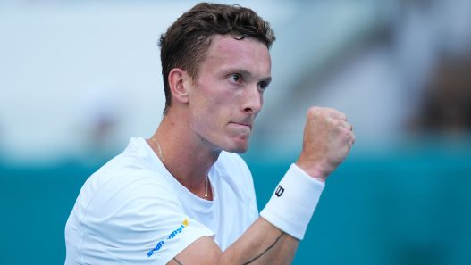 Jiri Lehecka s'est qualifié pour les demi-finales au Masters 1000 de Miami (Rich Storry/Getty Images)