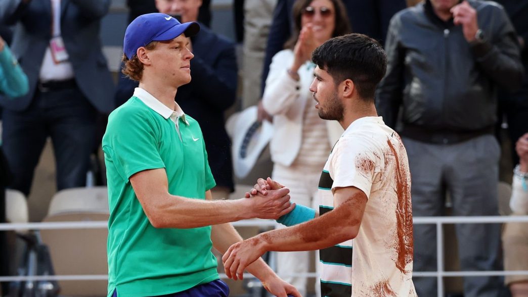 Jannik Sinner peut s'emparer de la place de numéro 1 mondial dès Monte-Carlo - (Image d'illustration - Clive Brunskill/Getty Images)