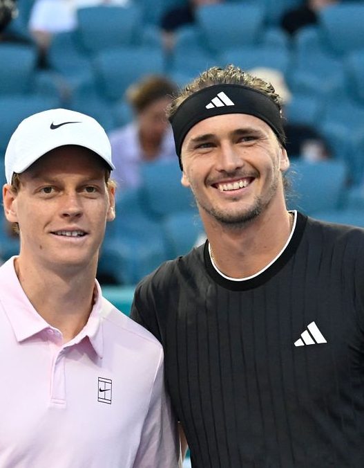 Jannik Sinner a battu Alexander Zverev pour la septième fois consécutive à Miami (Michele Eve Sandberg/Icon Sportswire via Getty Images)