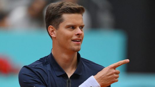 Alexander Blockx s'est qualifié pour les quarts de finale au Masters 1000 de Madrid (Getty Images)