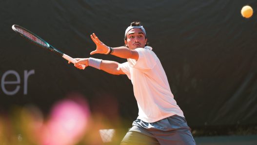 Daniel Jade durant son premier match à Beaulieu-sur-Mer - (Enzo Amari)