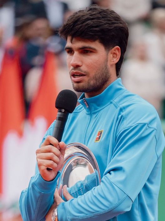 Carlos Alcaraz va rater Rome et Roland-Garros. (Getty Images)