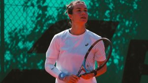 Loïs Boisson défiera Wang Xinyu ce dimanche à Strasbourg. (Getty Images)