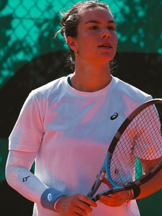 Loïs Boisson disputera le WTA 500 de Strasbourg. (Getty Images)