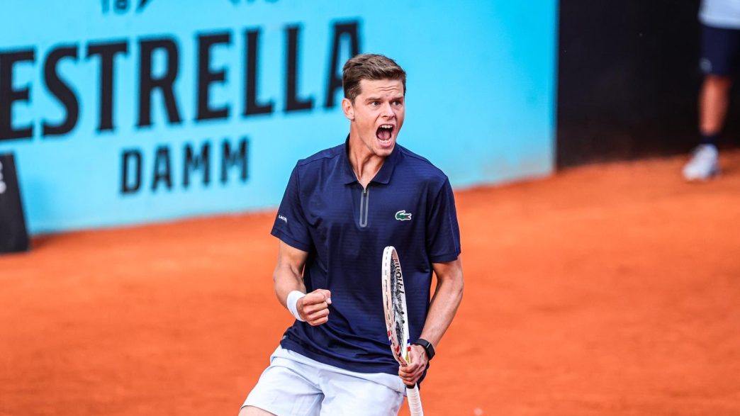 Alexander Blockx s'est qualifié pour les huitièmes de finale au Masters 1000 de Madrid (Miguel Reis Photography)