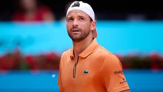 Grigor Dimitrov s'est incliné au premier tour du Masters 1000 de Madrid (Ion Alcoba Beitia/Getty Images)
