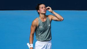 Lois Boisson à Pékin en 2025. (China Open Official 2025/VCG via Getty Images)