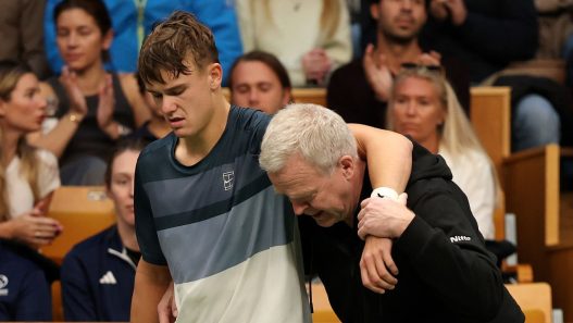 Holger Rune à Stockholm en 2025. (Linnea Rheborg/Getty Images)