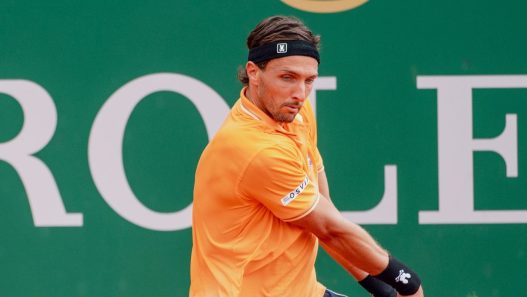 Arthur Rinderknech à Monte-Carlo en 2026. (Frederic Dides/Icon Sport via Getty Images)