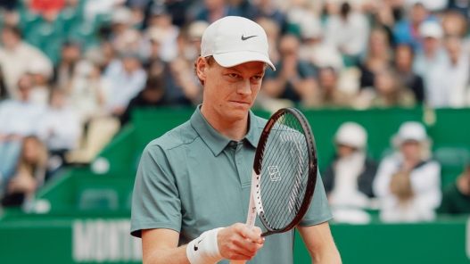 Jannik Sinner à Monte-Carlo en 2026. (Frederic Dides/Icon Sport via Getty Images)