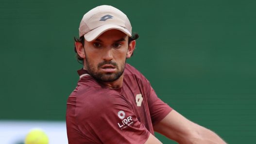 Valentin Vacherot à Monte-Carlo en 2026. (Neal Simpson/Sportsphoto/Allstar via Getty Images)