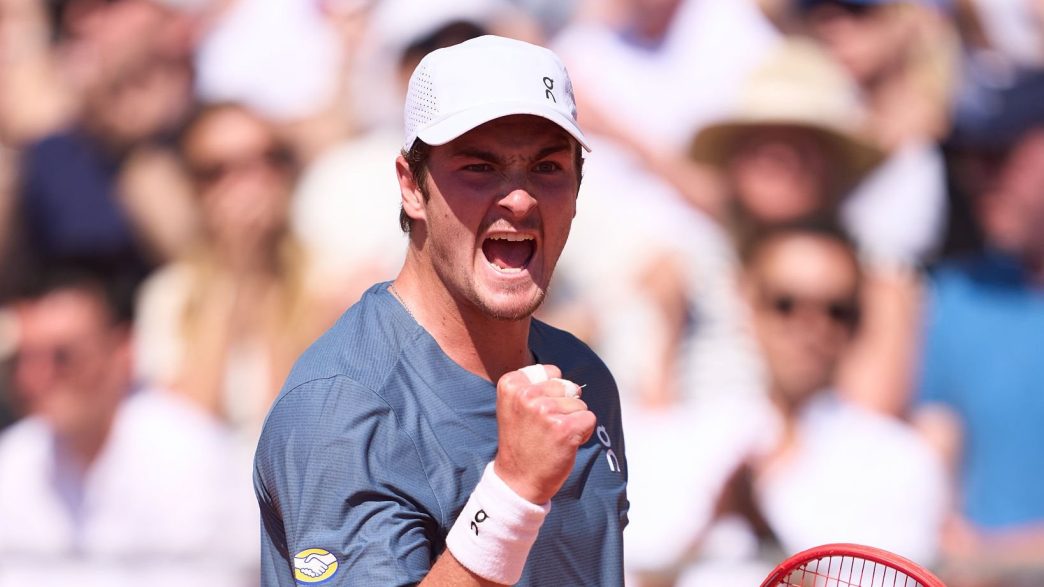 Joao Fonseca à Monte-Carlo en 2026. (Mateo Villalba/Getty Images)