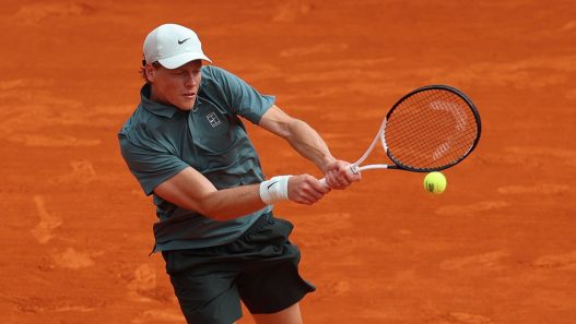 Jannik Sinner à Monte-Carlo en 2026. (Julian Finney/Getty Images)