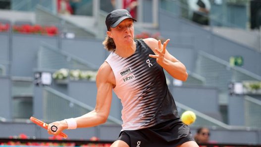 Iga Swiatek à Madrid en 2026. (Ion Alcoba Beitia/Getty Images)