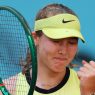 Mirra Andreeva après sa victoire en huitièmes de finale du WTA 1000 de Madrid (David Ramos/Getty Images)