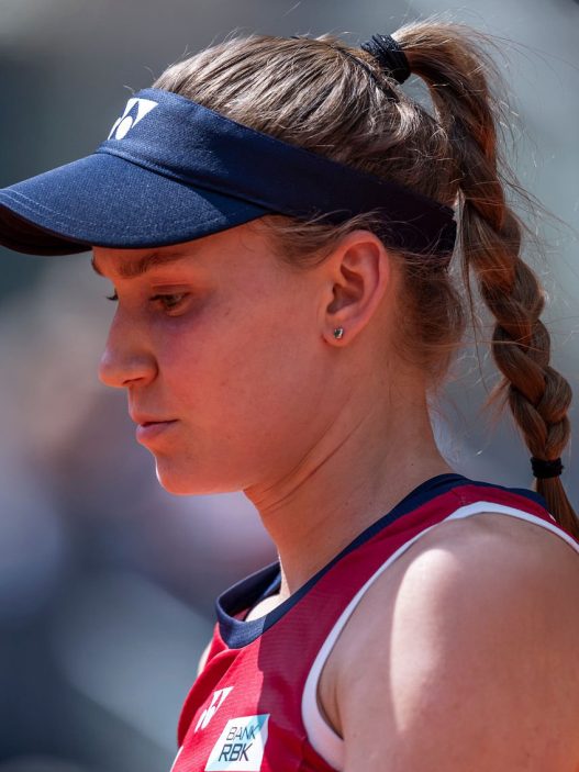 Elena Rybakina s'est inclinée en huitièmes de finale du WTA 1000 de Madrid (Alberto Gardin/Eurasia Sport Images/Getty Images)