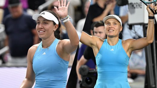 Jessica Pegula et Yuliia Starodubtseva vont s'affronter en finale du WTA 500 de Charleston. (Getty Images)