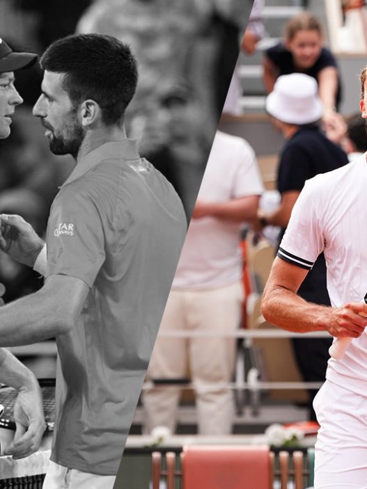 Alexander Zverev, toujours en lice, aux côtés de Jannik Sinner et Novak Djokovic, éliminés de Roland-Garros 2026. (Getty Images)