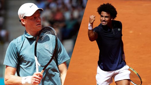 Jannik Sinner et Arthur Fils pourraient se retrouver en huitièmes de finale au Masters 1000 de Rome 2026 (Getty Images)
