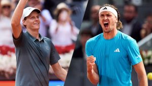 Jannik Sinner et Alexander Zverev vont s'affronter pour le titre au Masters 1000 de Madrid 2026 (Getty Images)