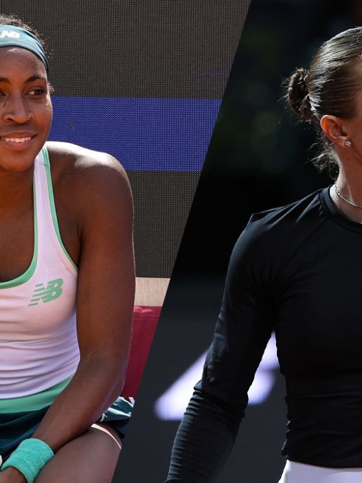Coco Gauff et Elina Svitolina vont s'affronter en finale du WTA 1000 de Rome (Getty Images)
