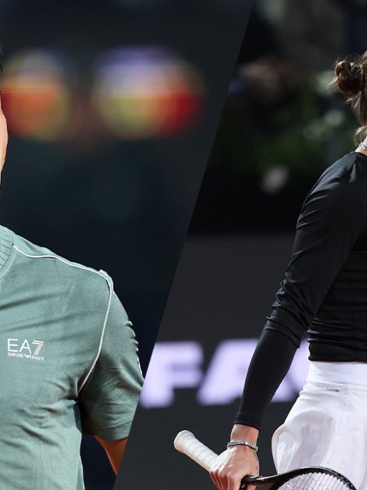Luciano Darderi et Elina Svitolina se sont qualifiés pour les demi-finales à Rome (Getty Images)