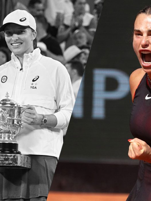 Aryna Sabalenka est toujours en lice, contrairement à Coco Gauff et Iga Swiatek, déjà éliminées. (Getty Images)